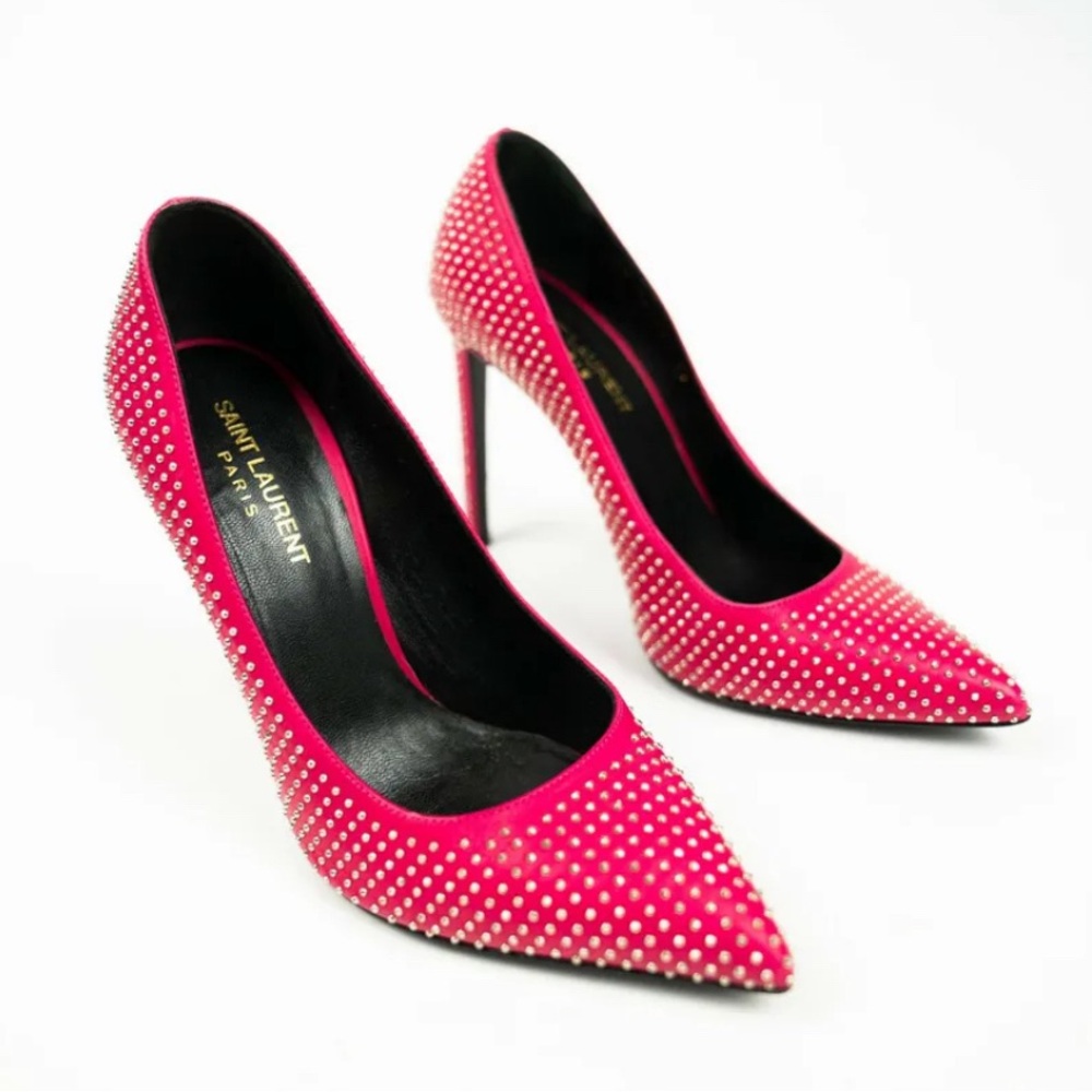 Saint Laurent 105 Studded Pumps